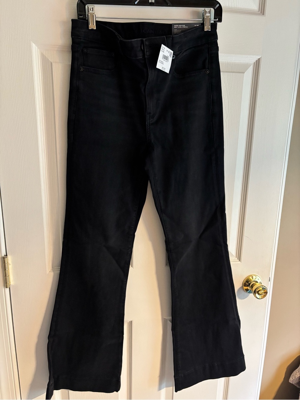 America Eage Women's Black flare Jeans - size 8